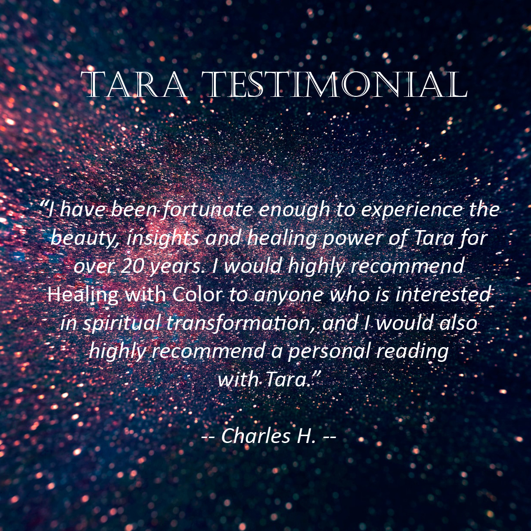 Tara Testimonial - Charles Horne