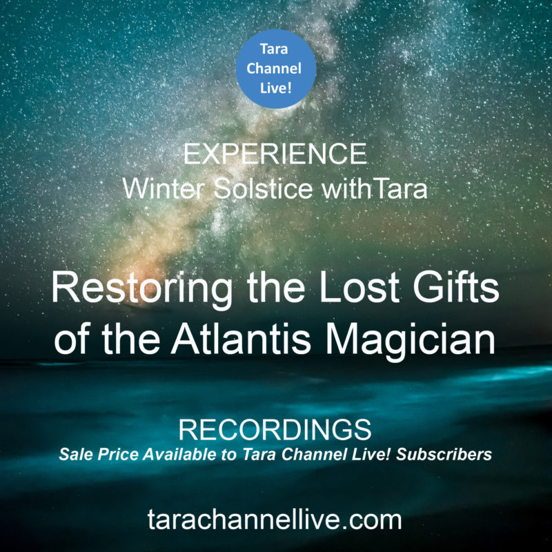 RECODINGS FROM Winter Solstice with Tara - December 2023